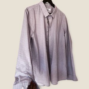 Calvin Klein Checkered Mens Shirt